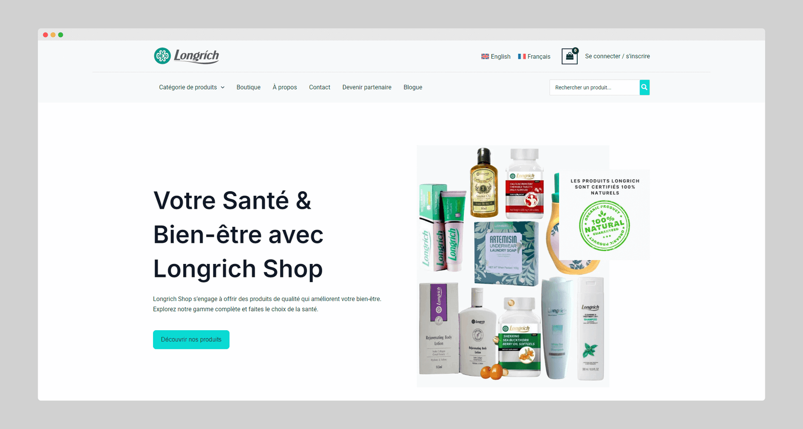 Mockup Longrichshop.com